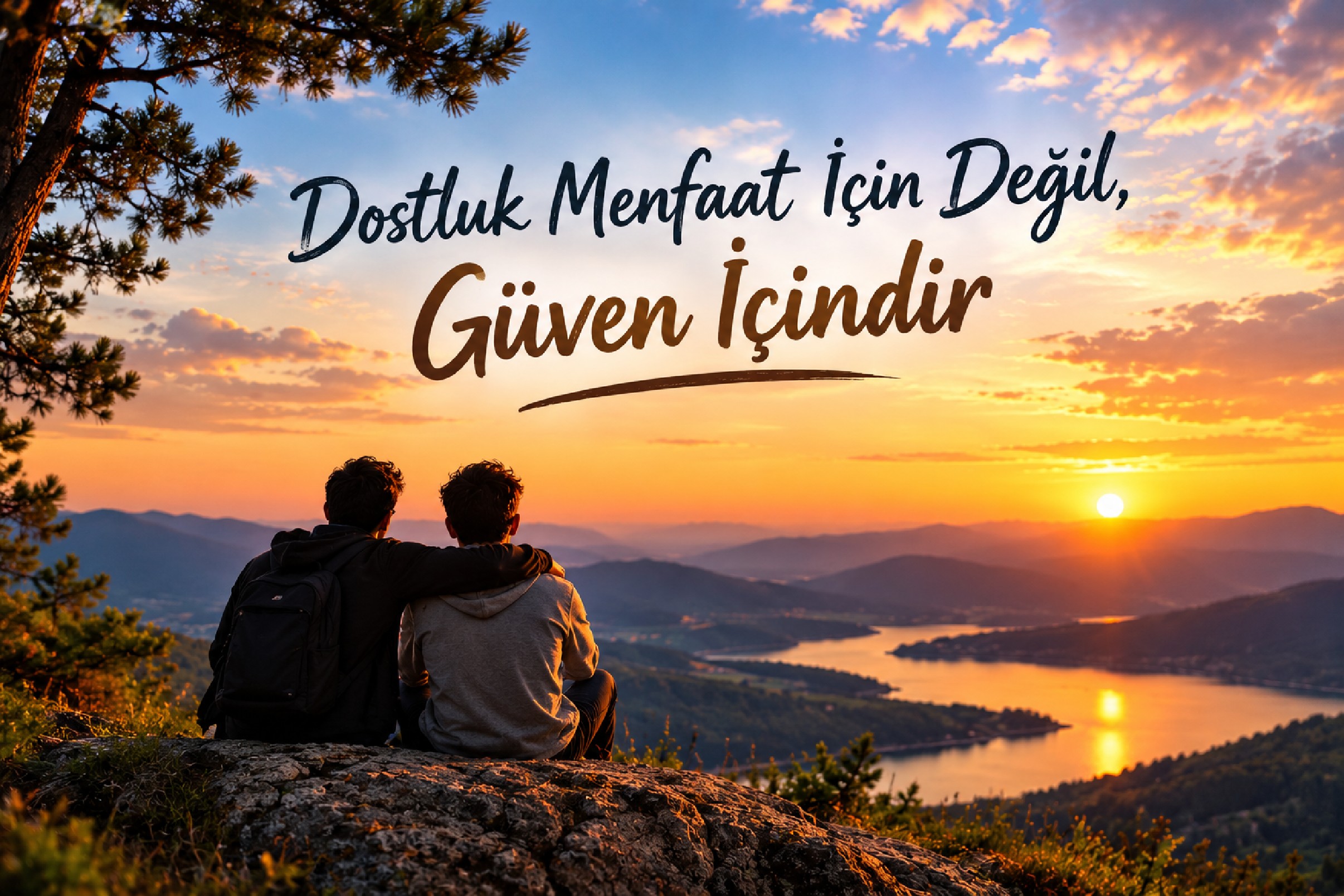 Dostluk Menfaat İçin Değil, Güven İçindir